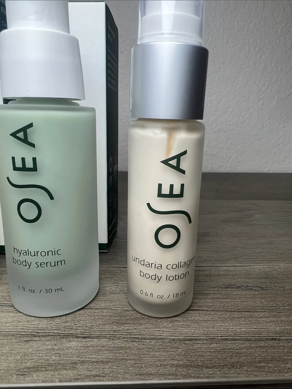 Osea Undaria Body Oil, Wash, Serum & Lotion Travel Bundle